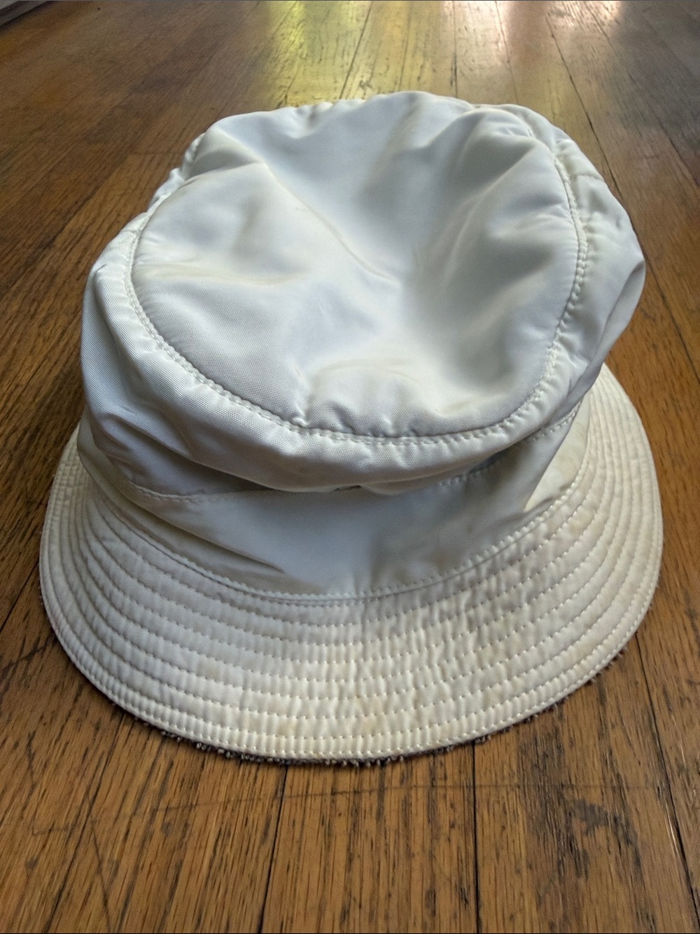 Hermes Cream Bucket Hat - Casual Everyday Style